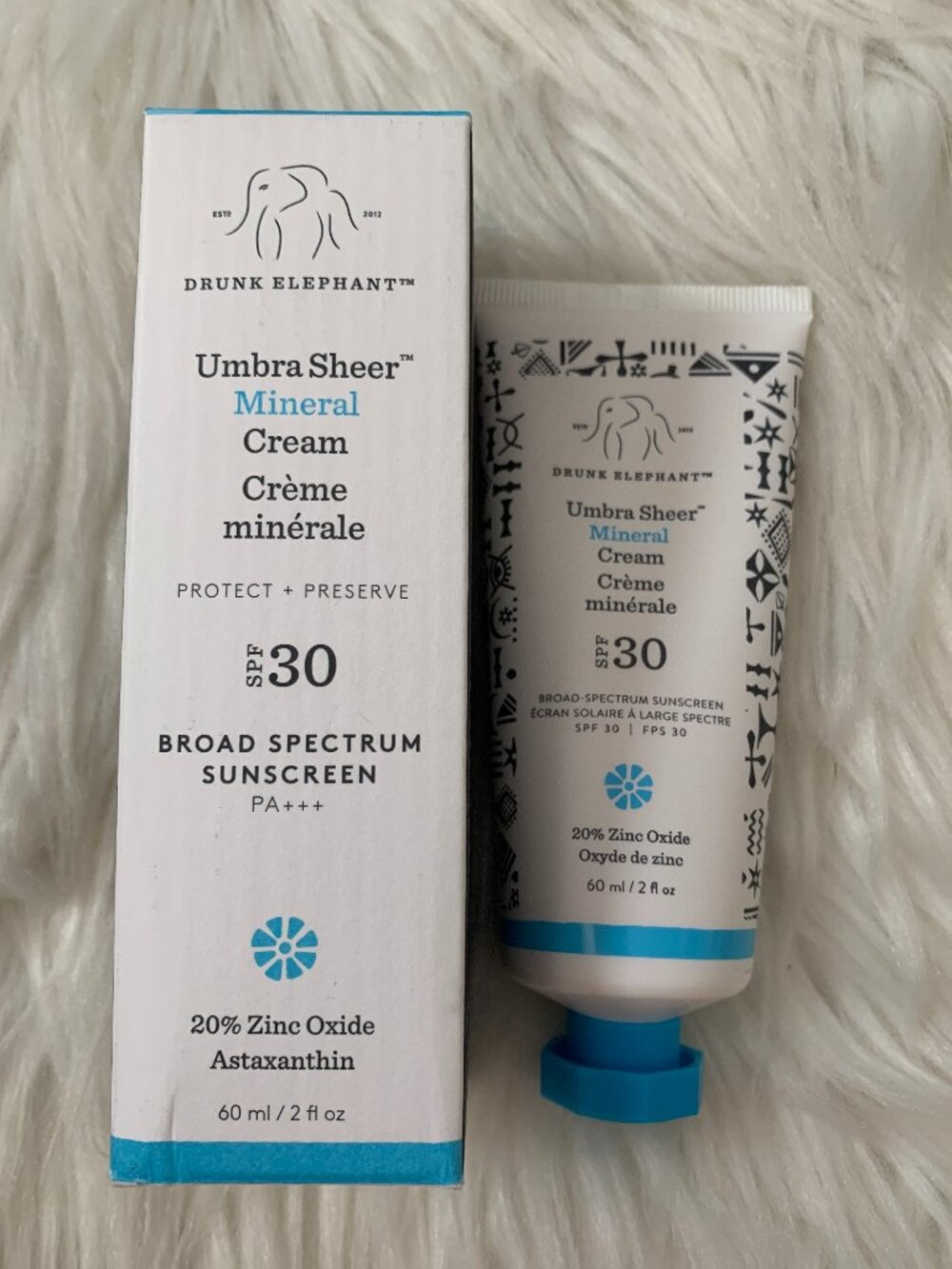 DRUNK ELEPHANT UmbraSheer Mineral Cream with Broad Spectrum Sunscreen SPF 30
